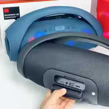 Portable 100W Waterproof Bluetooth Speaker with RGB Lights & Deep Bass