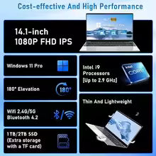 Professional Laptop powered by intel i9