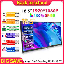 Product Description: HGFRTEE 18.5″ Portable Monitor