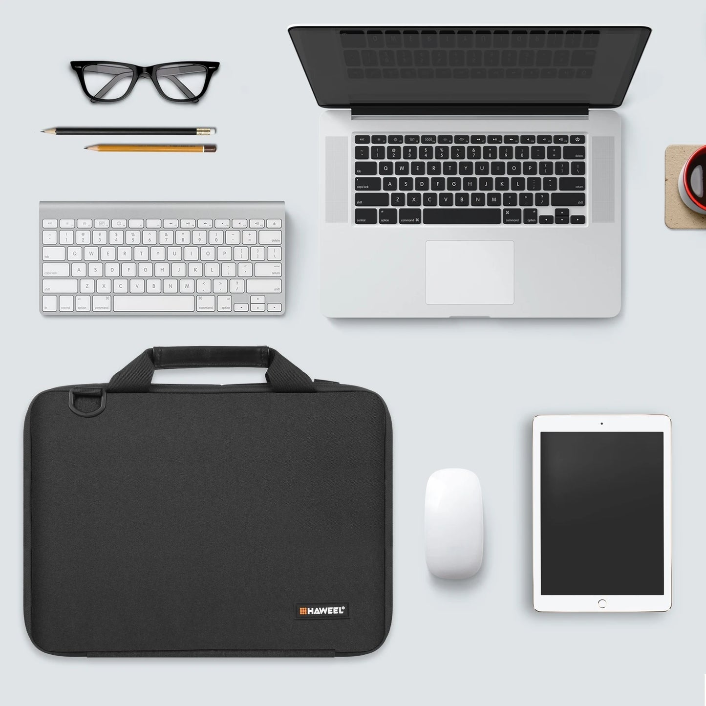 HAWEEL 13.0-14.0 inch/ 14.0-16.0 inch Briefcase Crossbody Laptop Bag For Macbook/ Lenovo/ Thinkpad/ ASUS/ HP & Other Laptop Bag