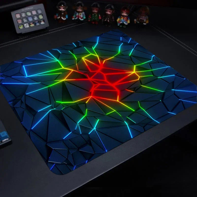 500X500 Hexagon Gaming Mouse Pad Computer Laptop Rubber Mousepad for PC Gamer Desktop Decoration Office Mouse Mat Deskmat Rug