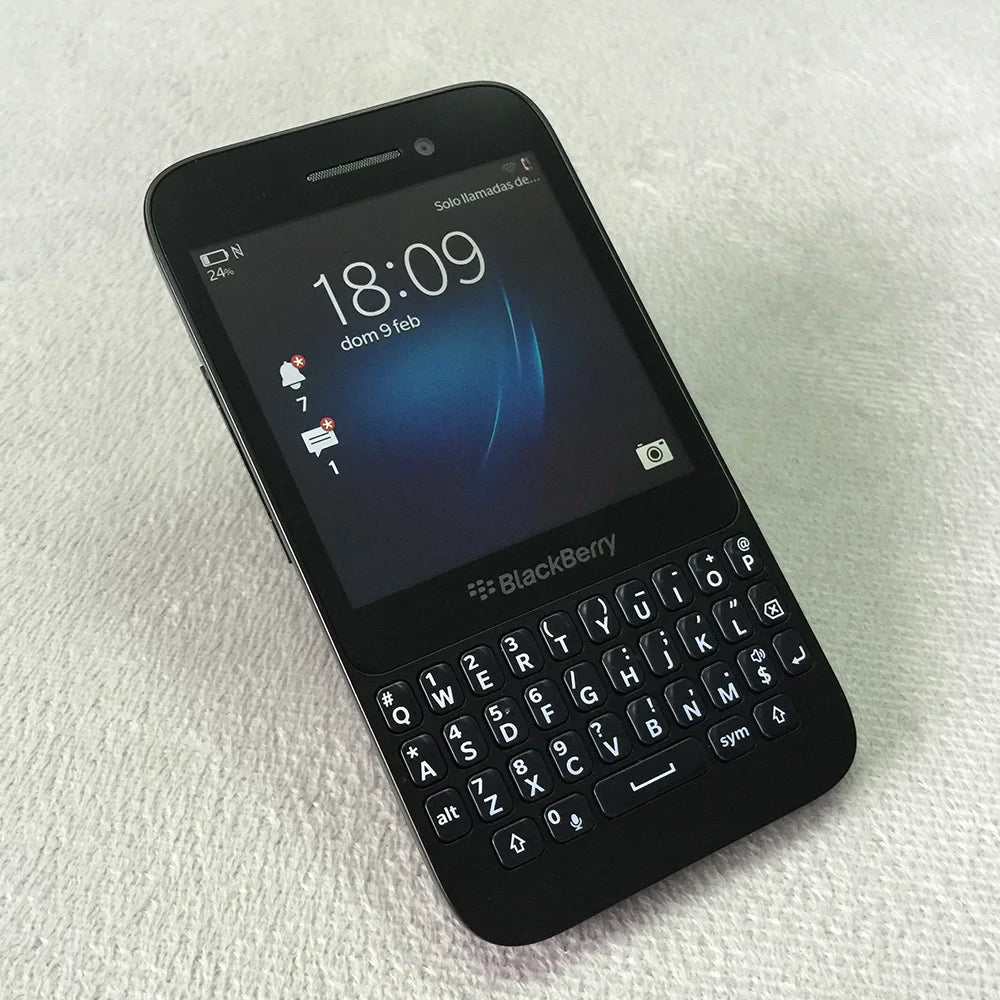 Blackberry Q5 Unlocked Original 2GB RAM 8GB ROM GSM 4G LTE Mobile Cell Phone 5MP Camera WIFI QWERTY English Arabic Keyboard