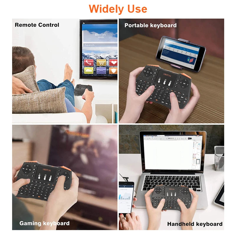 i8 Plus No Backlit 2.4GHz Mini Wireless Keyboard With Touchpad English Russian Air Mouse Remote Control For Android TV Box PC