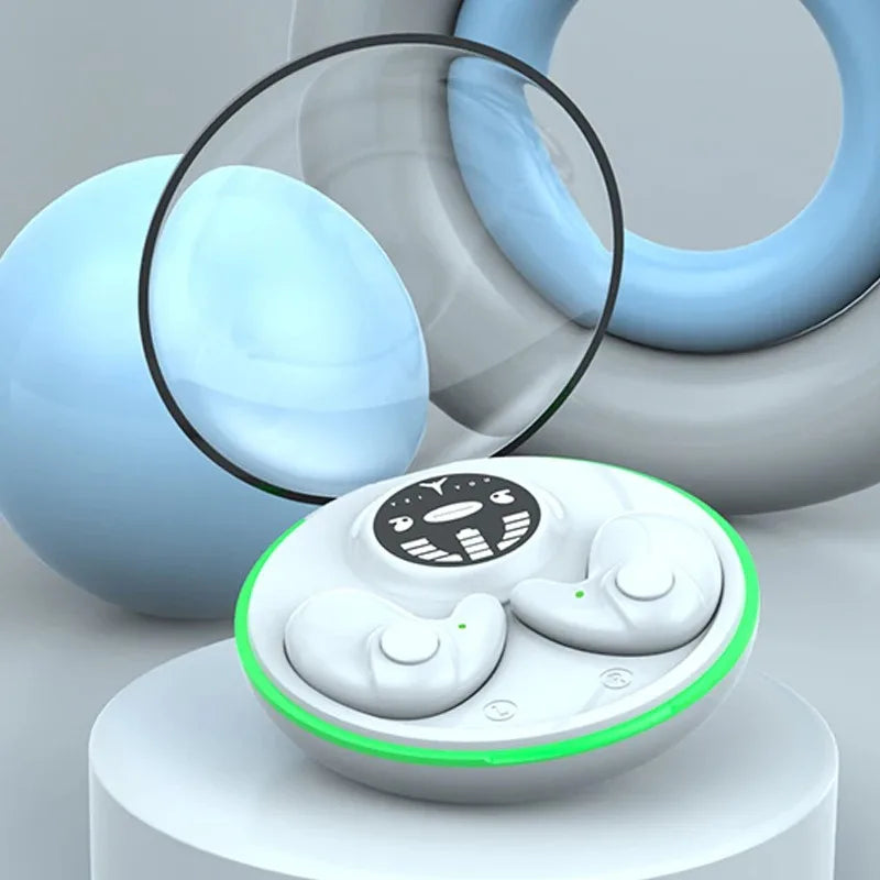 Bluetooth 5.3 Earphones Invisible Sleep Headphones TWS Wireless Hedsets HiFi Stereo Noise Reduction Earbuds for Xiaomi Huawei