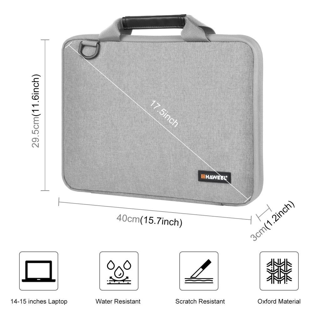 HAWEEL 13.0-14.0 inch/ 14.0-16.0 inch Briefcase Crossbody Laptop Bag For Macbook/ Lenovo/ Thinkpad/ ASUS/ HP & Other Laptop Bag