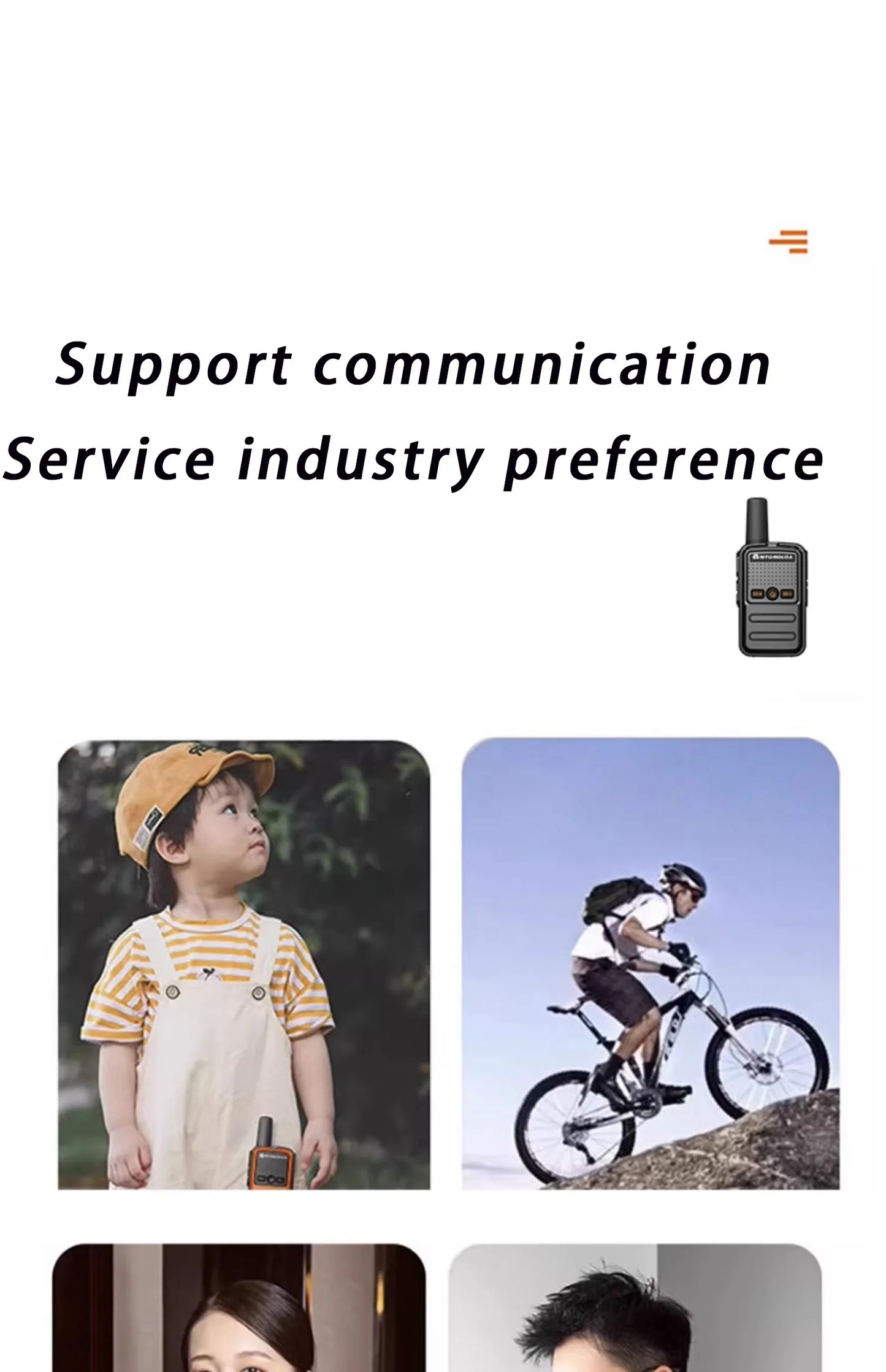 Walkie talkie battery operated radio  Mini Toy 1~5 Km UHF Gift Two Way Transceiver 1S 2S Tablet Colorful Fuselage New Kids Talki