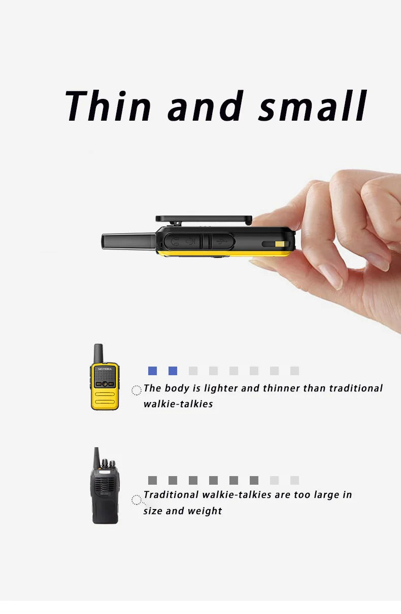 Walkie talkie battery operated radio  Mini Toy 1~5 Km UHF Gift Two Way Transceiver 1S 2S Tablet Colorful Fuselage New Kids Talki
