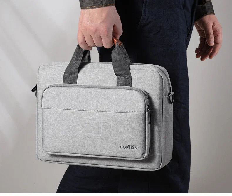 Men Laptop Bag 13.3 14 15.6 Inch for Macbook Air Pro 13 15 16 HP Huawei Asus Acer Dell Xiaomi Lenovo Shoulder Handbags Briefcase