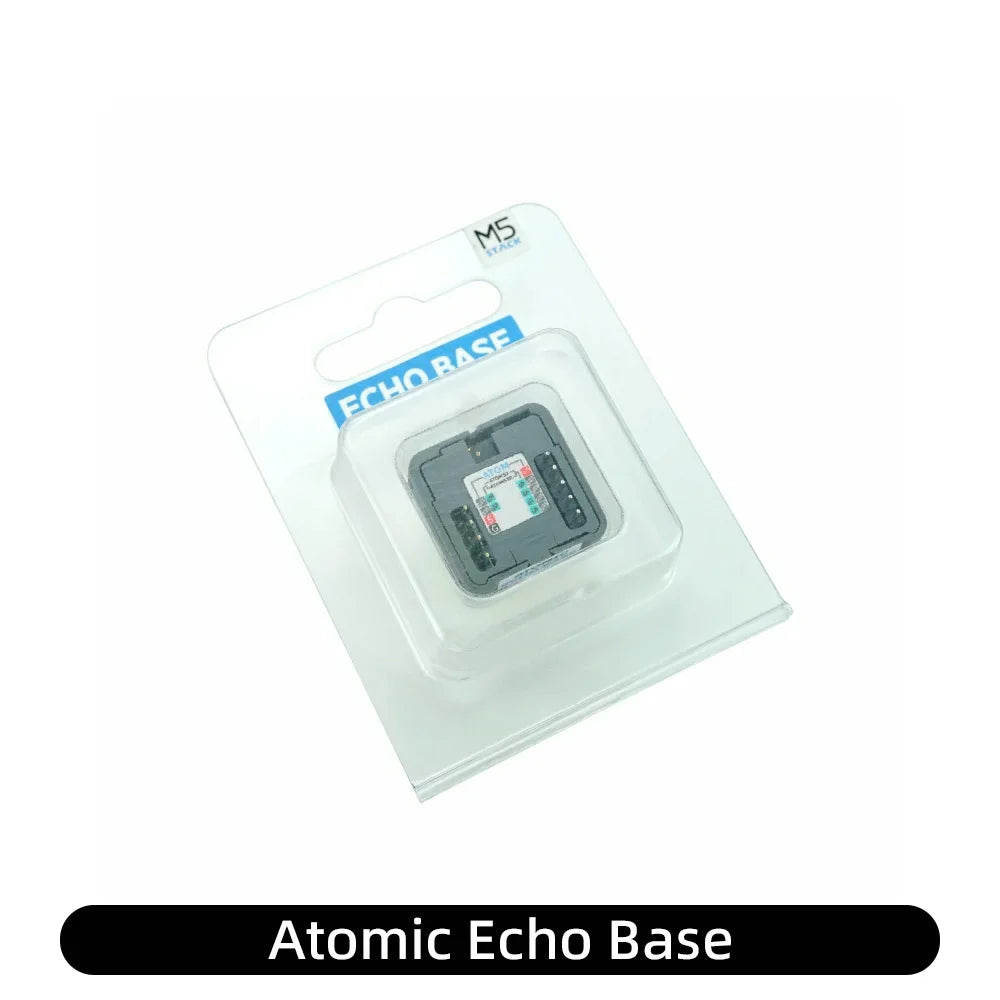 M5Stack Atomic Echo Base Voice Recognition Base for The M5 Atom Series Applications AI Voice Recognition Interactive Systems