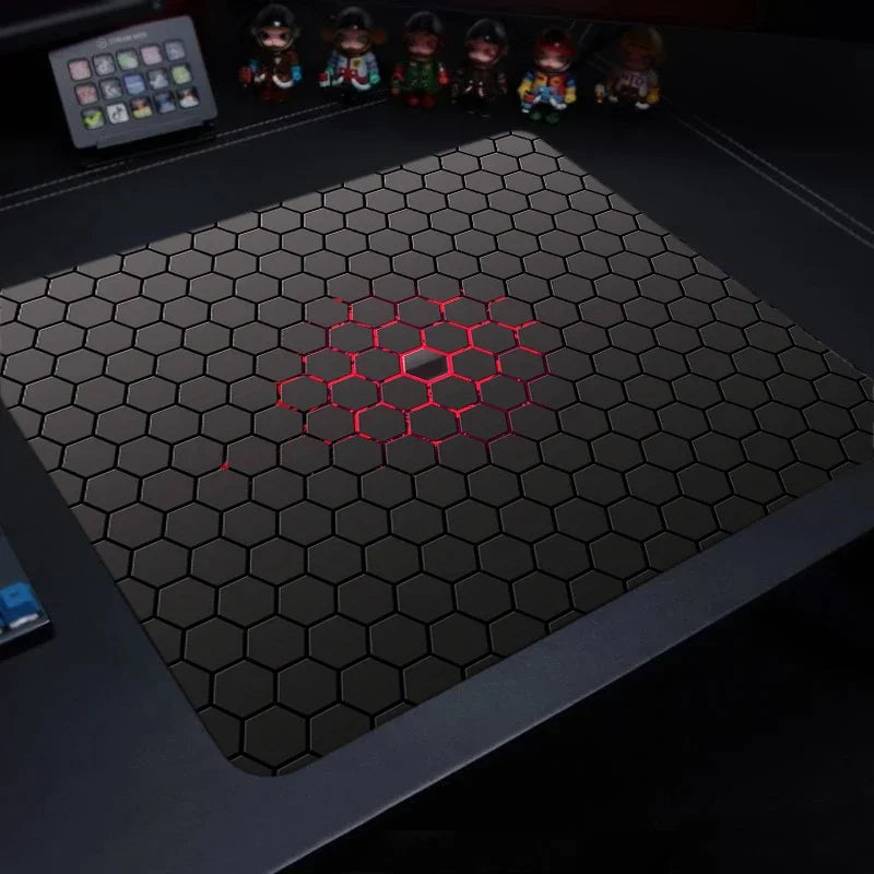 500X500 Hexagon Gaming Mouse Pad Computer Laptop Rubber Mousepad for PC Gamer Desktop Decoration Office Mouse Mat Deskmat Rug