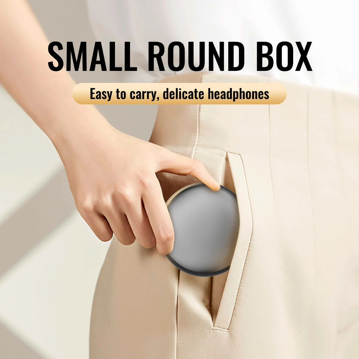 Bluetooth 5.3 Earphones Invisible Sleep Headphones TWS Wireless Hedsets HiFi Stereo Noise Reduction Earbuds for Xiaomi Huawei