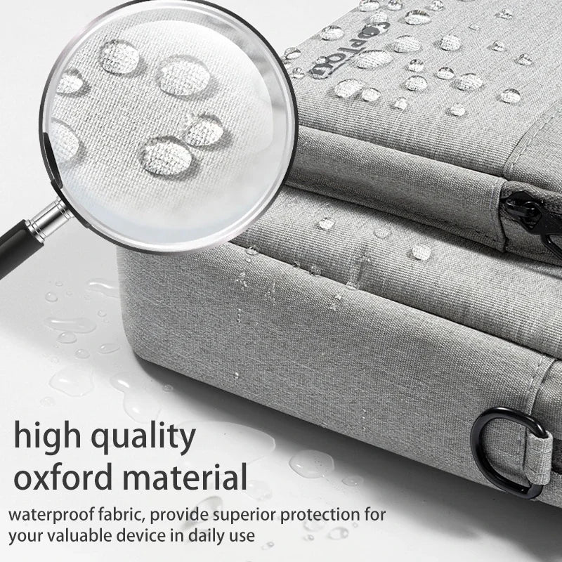 Men Laptop Bag 13.3 14 15.6 Inch for Macbook Air Pro 13 15 16 HP Huawei Asus Acer Dell Xiaomi Lenovo Shoulder Handbags Briefcase