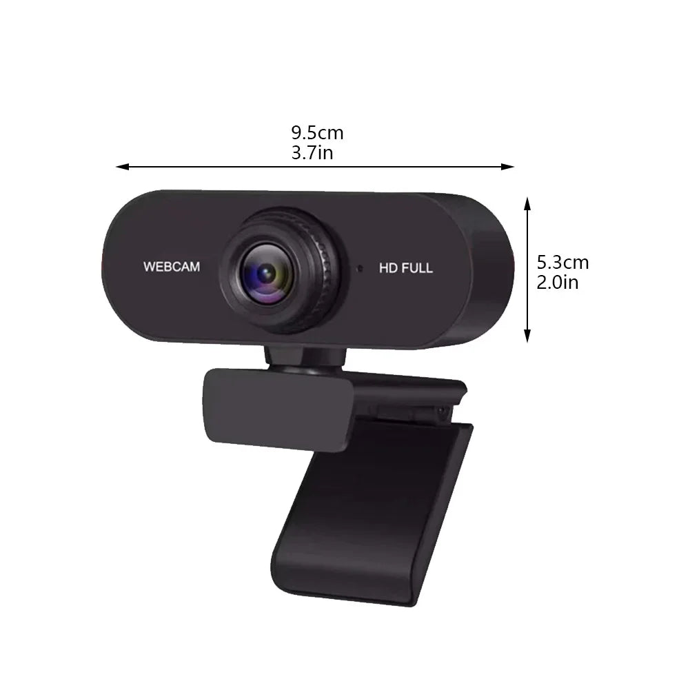 Micro 4K Webcam for Computer 2K Mini Webcam For PC Laptops Live Streaming FHD 1080P Web Camera For Work Meeting With Microphone