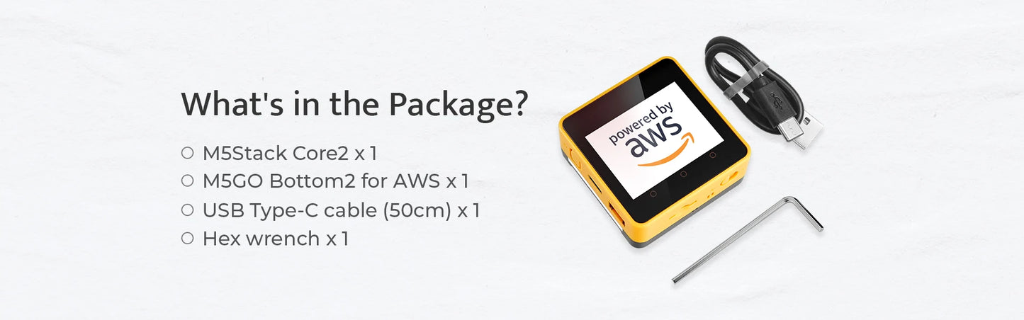 M5Stack Official M5Stack Core2 ESP32 IoT Development Kit for AWS IoT EduKit