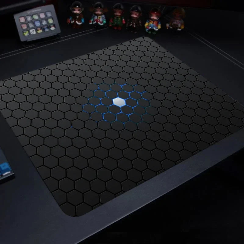 500X500 Hexagon Gaming Mouse Pad Computer Laptop Rubber Mousepad for PC Gamer Desktop Decoration Office Mouse Mat Deskmat Rug