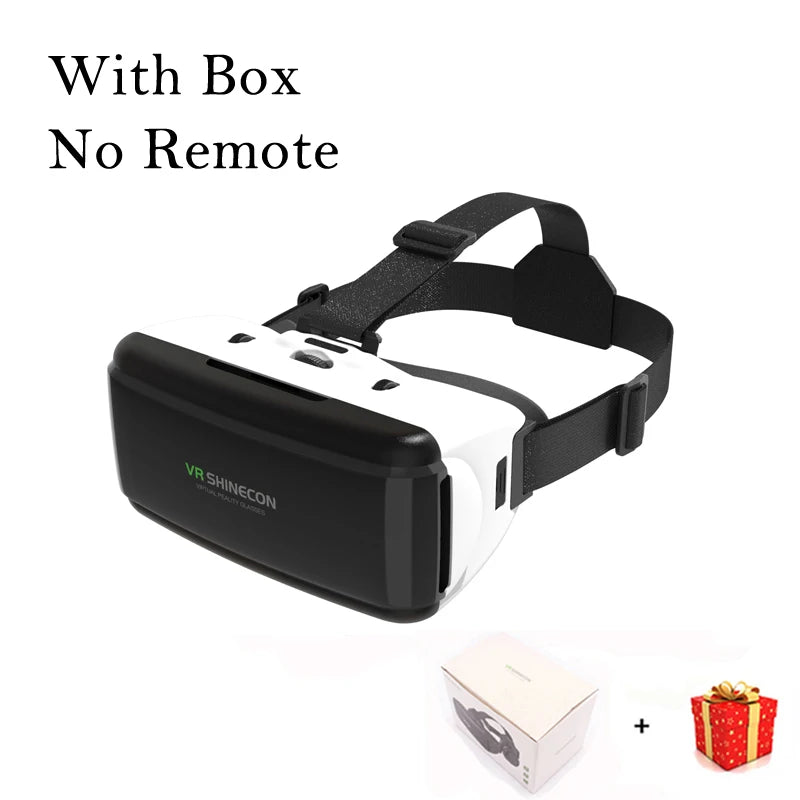 VR Shinecon Casque Helmet 3D Glasses Virtual Reality Augmented For iPhone Android Smartphone Smart Phone Goggle Mobile Viar Game