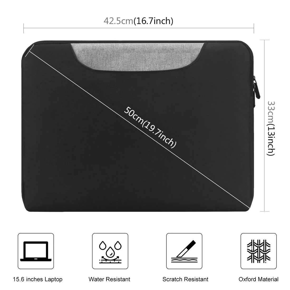 HAWEEL 13.0-14.0 inch/ 14.0-16.0 inch Briefcase Crossbody Laptop Bag For Macbook/ Lenovo/ Thinkpad/ ASUS/ HP & Other Laptop Bag