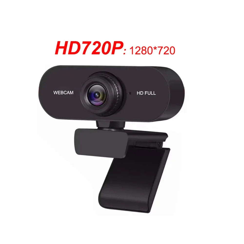 Micro 4K Webcam for Computer 2K Mini Webcam For PC Laptops Live Streaming FHD 1080P Web Camera For Work Meeting With Microphone