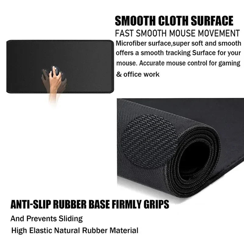 500X500 Hexagon Gaming Mouse Pad Computer Laptop Rubber Mousepad for PC Gamer Desktop Decoration Office Mouse Mat Deskmat Rug