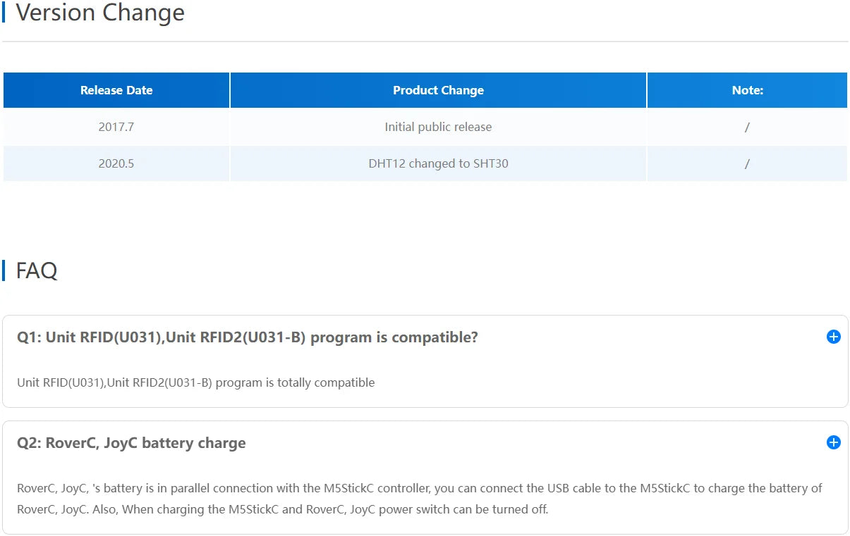 M5Stack Official BTC Standing Base for M5 Core with SHT30