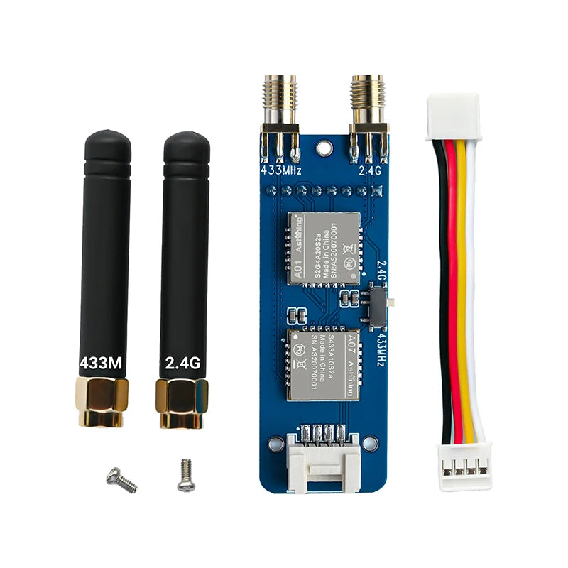 For M5Stack StickC Plus1.1 and 2 Compatible RF Module CC1101+NRF24 | Dual Frequency 433MHz+2.4GHz | Bruce Firmware Installed