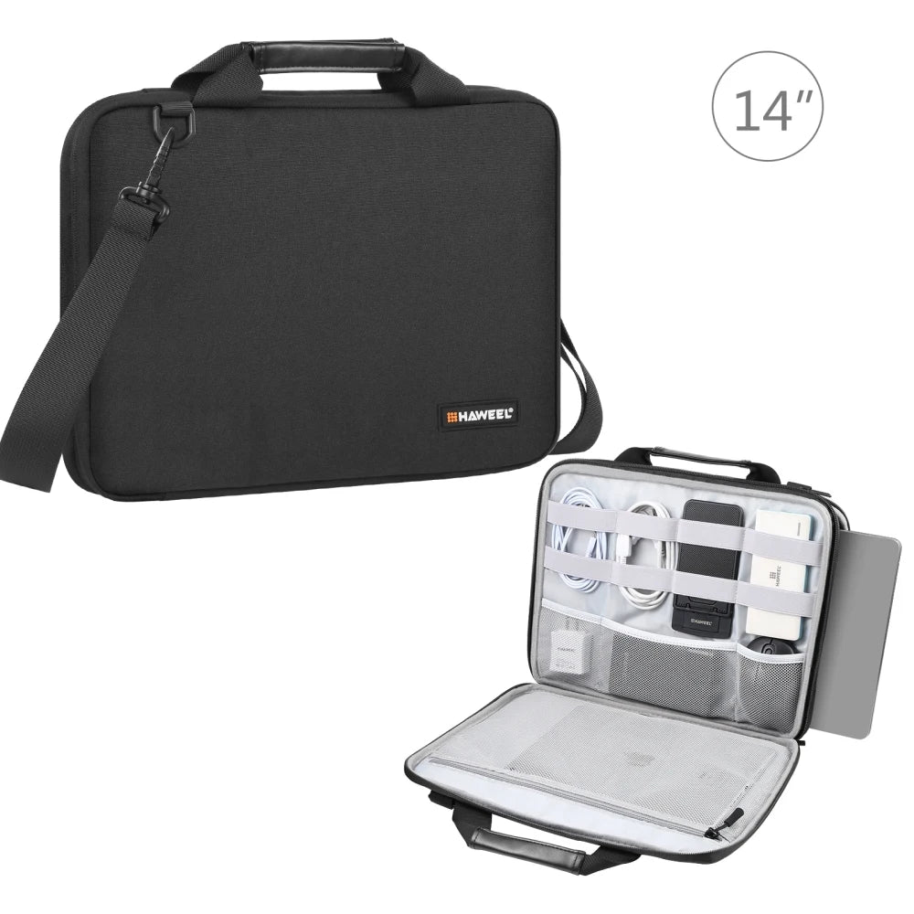 HAWEEL 13.0-14.0 inch/ 14.0-16.0 inch Briefcase Crossbody Laptop Bag For Macbook/ Lenovo/ Thinkpad/ ASUS/ HP & Other Laptop Bag