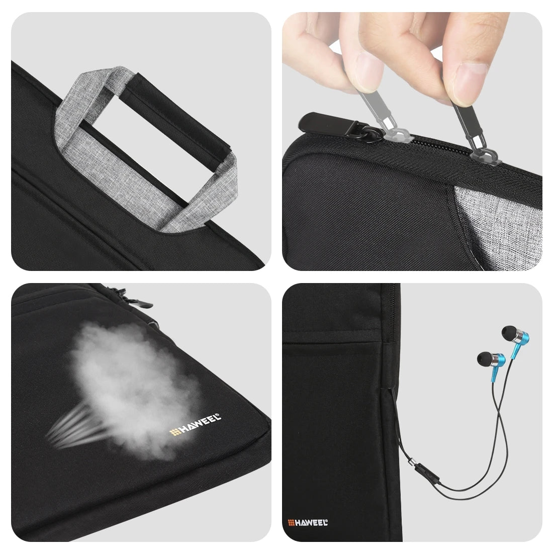 HAWEEL 13.0-14.0 inch/ 14.0-16.0 inch Briefcase Crossbody Laptop Bag For Macbook/ Lenovo/ Thinkpad/ ASUS/ HP & Other Laptop Bag
