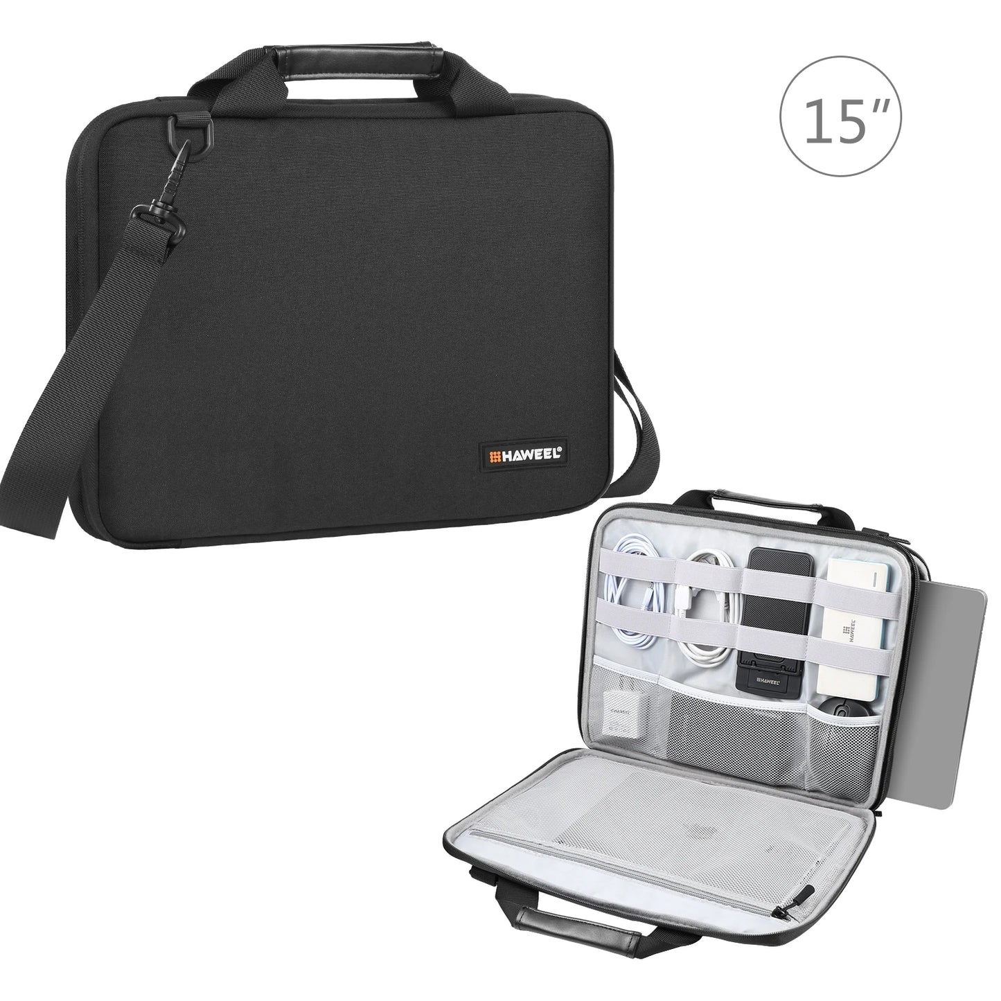HAWEEL 13.0-14.0 inch/ 14.0-16.0 inch Briefcase Crossbody Laptop Bag For Macbook/ Lenovo/ Thinkpad/ ASUS/ HP & Other Laptop Bag