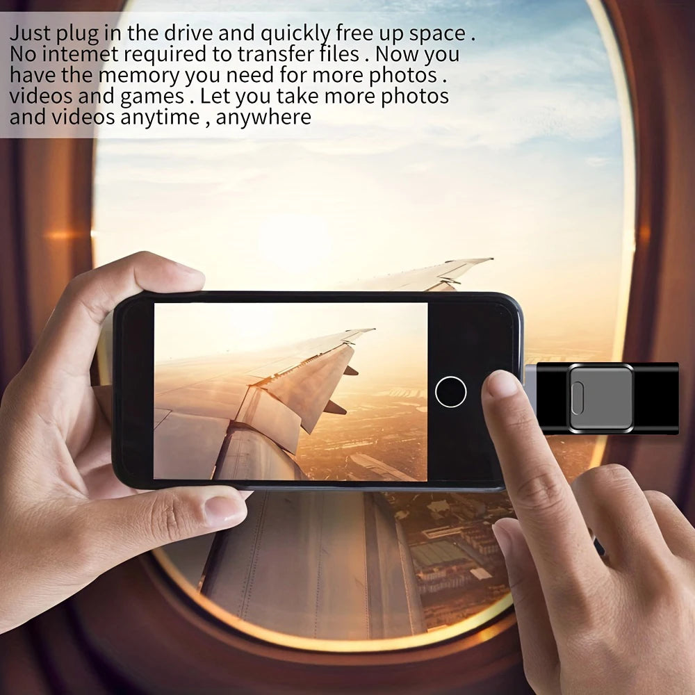 USB Flash Drive 2T 1T High Speed 512G 256G Sticks External Storage Pen Drive For Phone iPhone Android PC Copy Photo Videos Files