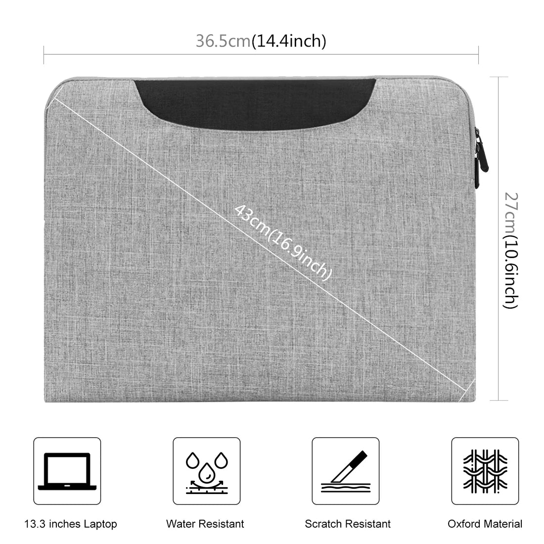 HAWEEL 13.0-14.0 inch/ 14.0-16.0 inch Briefcase Crossbody Laptop Bag For Macbook/ Lenovo/ Thinkpad/ ASUS/ HP & Other Laptop Bag