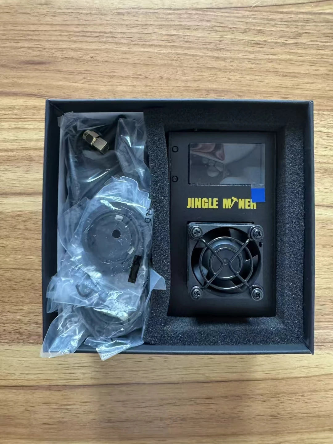 New Jingle Miner BTC Solo Lite 1.2TH/S BTC Miner BM1370 ASIC Chip BTC Solo Mining 5V DC Bitcoin ASIC Miner Crypto Solo Miner