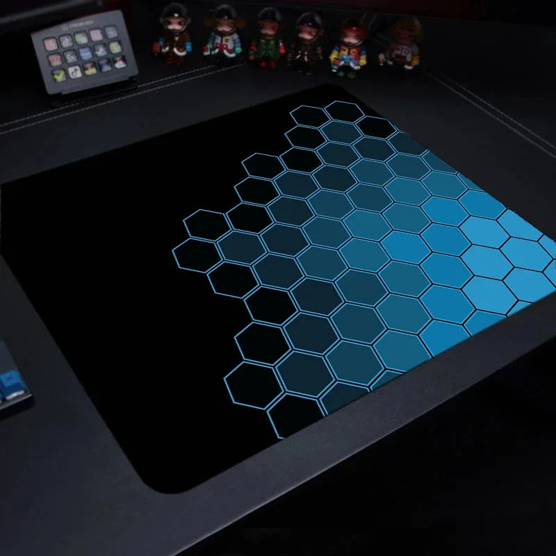 500X500 Hexagon Gaming Mouse Pad Computer Laptop Rubber Mousepad for PC Gamer Desktop Decoration Office Mouse Mat Deskmat Rug