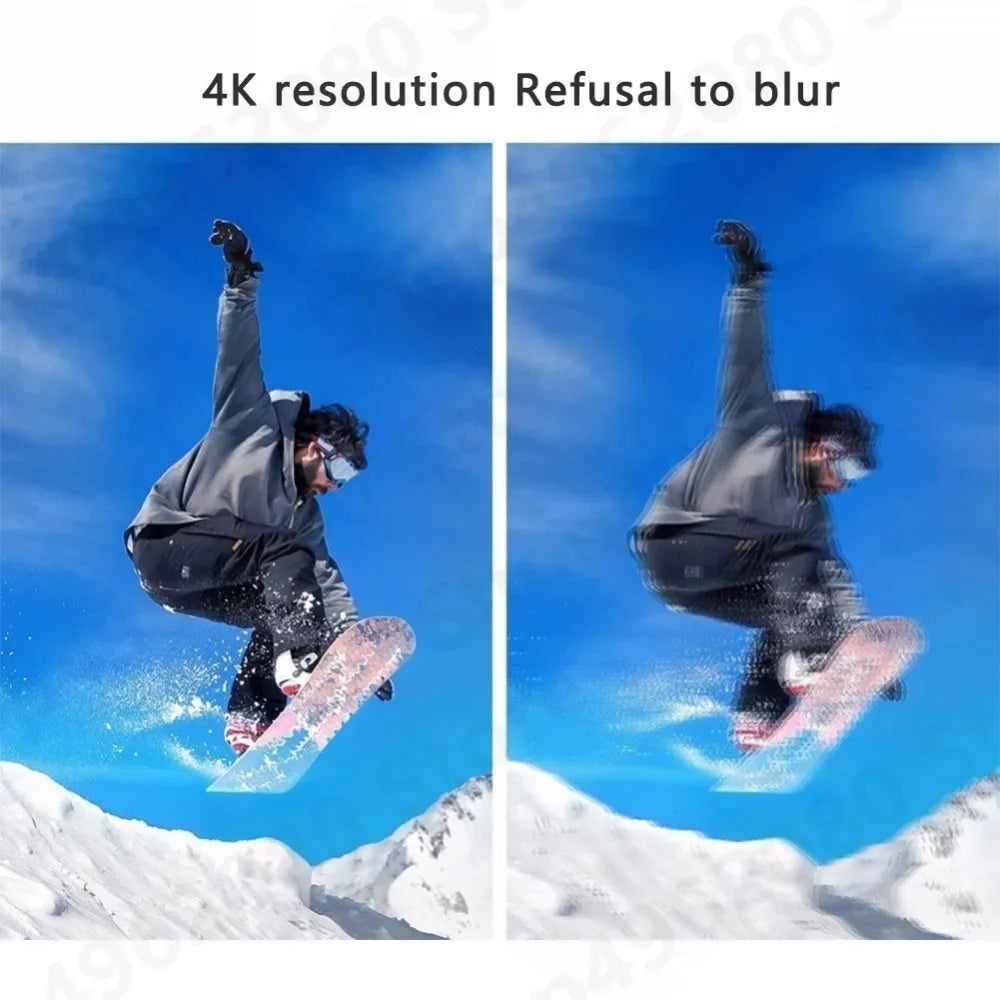 4K Ultra HD Action Camera 2.0-inch Screen Waterproof WiFi Remote Control 30fps/170D Underwater Helmet Sports Go Pro Video Ip Cam