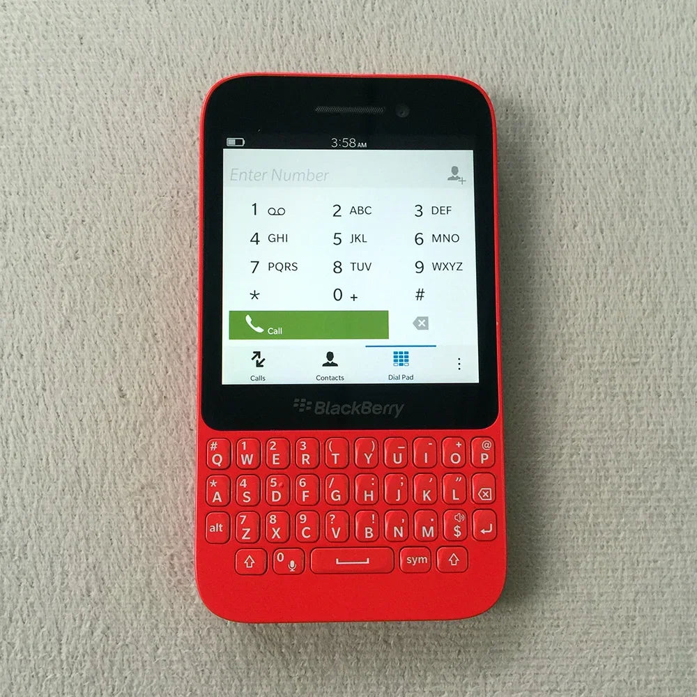 Blackberry Q5 Unlocked Original 2GB RAM 8GB ROM GSM 4G LTE Mobile Cell Phone 5MP Camera WIFI QWERTY English Arabic Keyboard