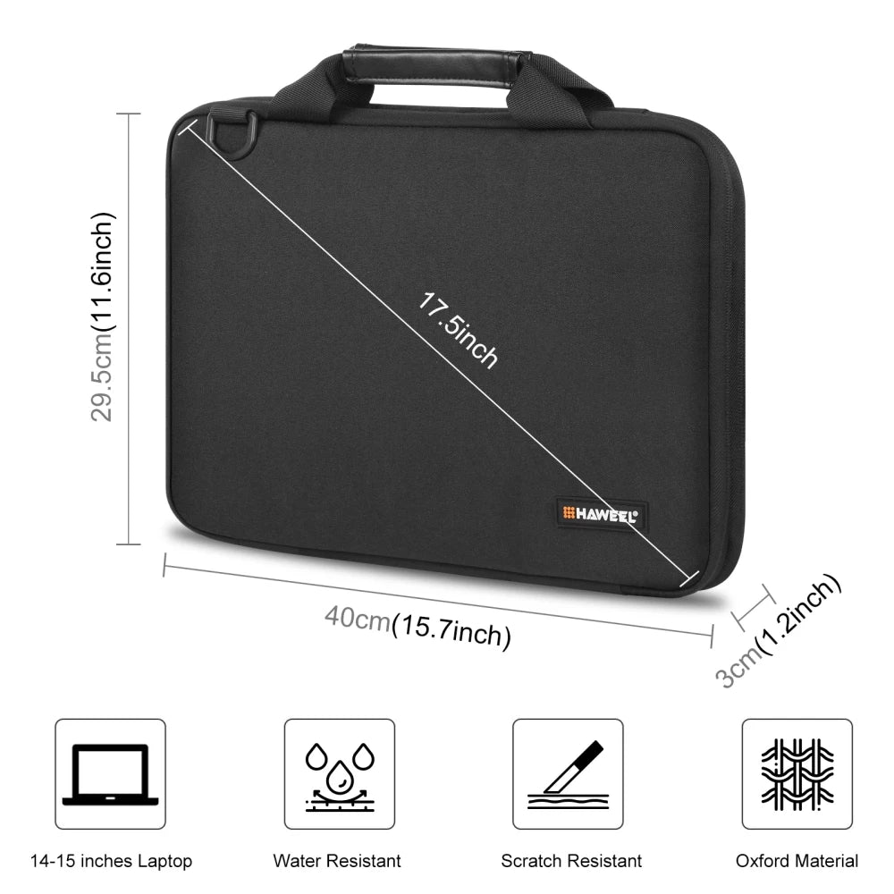HAWEEL 13.0-14.0 inch/ 14.0-16.0 inch Briefcase Crossbody Laptop Bag For Macbook/ Lenovo/ Thinkpad/ ASUS/ HP & Other Laptop Bag