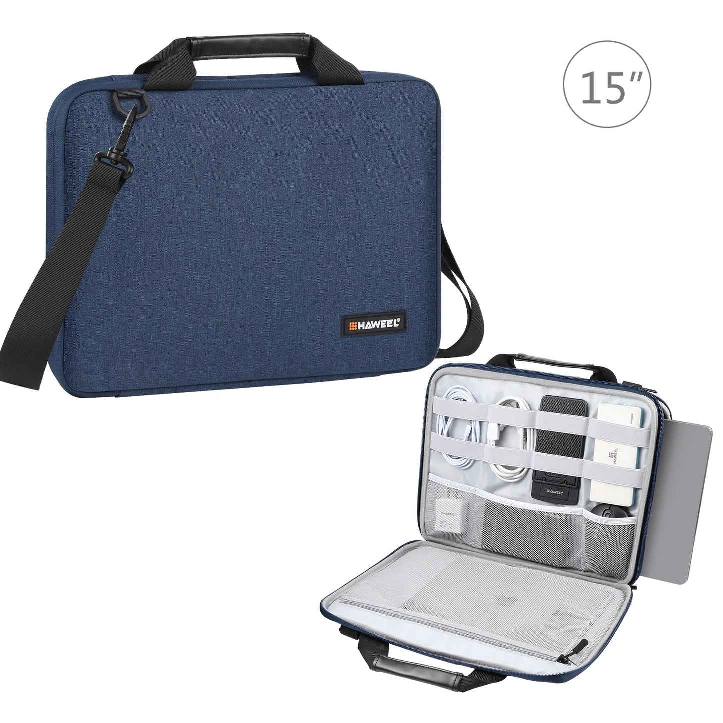 HAWEEL 13.0-14.0 inch/ 14.0-16.0 inch Briefcase Crossbody Laptop Bag For Macbook/ Lenovo/ Thinkpad/ ASUS/ HP & Other Laptop Bag